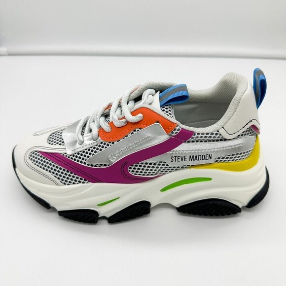 Steve Madden Shoes - Steve Madden Possession Sneaker Bright/Multi Color